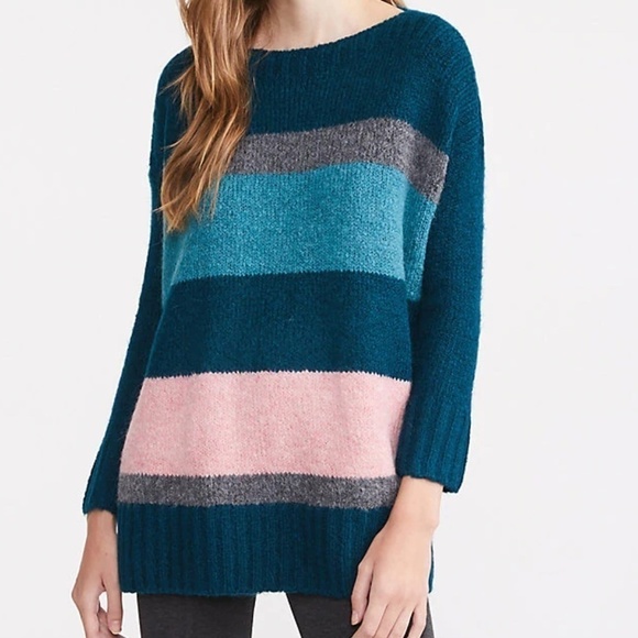 NWOT Alpaca Wool Blend Plushfuzz Poncho Sweater - Picture 1 of 12